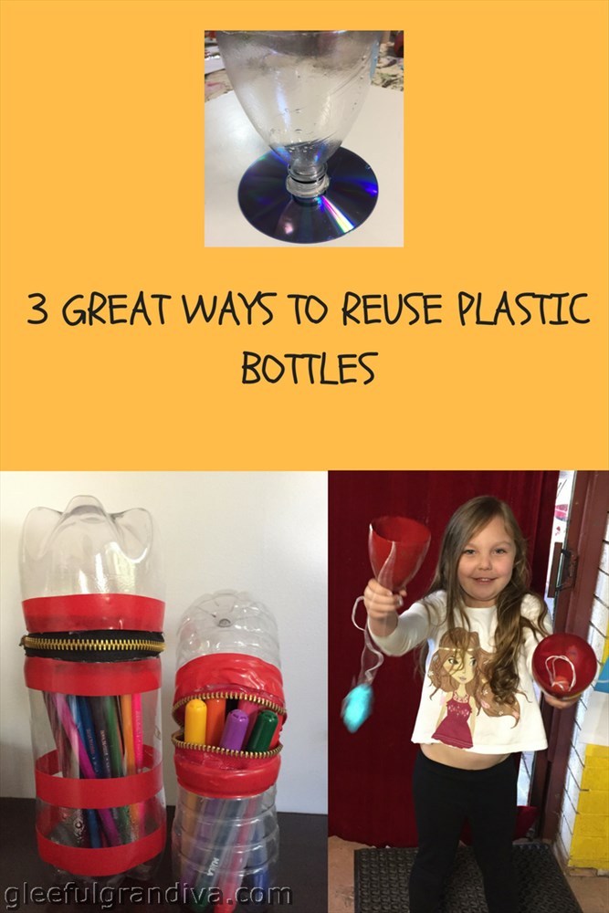 3 LOVELY WAYS TO RECYCLE THE BIG PLASTIC BOTTLES! 